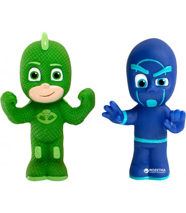 Іграшки для ванної PJ Masks Гекко та Нічний ніндзя 10 см (119937) (4820171711354)