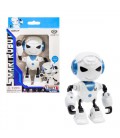 Робот металевий LIANGANG TOYS Smart Robot, круглий, біло-синій H1001 (115593)