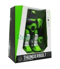 Робот игрушка Jia Yu Toy Thunderbolt ходит со светом и звуком 25 см Зеленый (4189833)