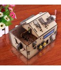 Дерев'яний конструктор 'Розумний будинок на Arduino' розвиваючий набір для експериментів (SUN8178)