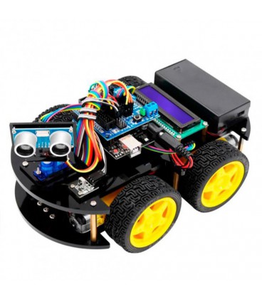 Навчальний набір робототехнікі UNO Robot Car Kit V 3.0 машинка-робот для Вивчення Arduino