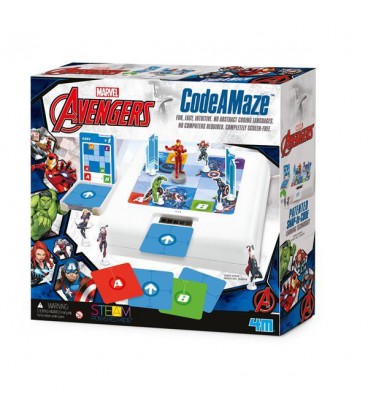 Набір для навчання дітей програмуванню 4M Disney Avengers Месники (KID_00-06205) 32 x 30.8 x 8 см