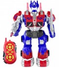 Робот-трансформер Defa Toys Оптиму Прайм Transformers Optimus Prime на р/у світло, звук, стріляє, 12 функцій 36 см