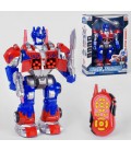 Робот-трансформер Defa Toys Оптиму Прайм Transformers Optimus Prime на р/у світло, звук, стріляє, 12 функцій 36 см