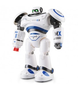 Бойовий програмований робот JJRC R1 Defender Біло-синій (JJRC-R1B)