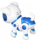 Інтерактивна іграшка SUNROZ Smart Robot Puppy робот-щеня на р/у Датчик звуку Біло-Синій (SUN0900)