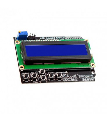 Модуль LCD Keypad Shield з дисплеєм 1602 I2C для Arduino