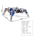Робот-павук ESP8266 радіокерований Arduino зроби сам (1012-204-00)