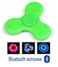 Спиннер Fanny LED+Bluetooth music (Зелений)