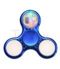 Спіннер Spinner пластиковий з LED підсвічуванням Синій №102