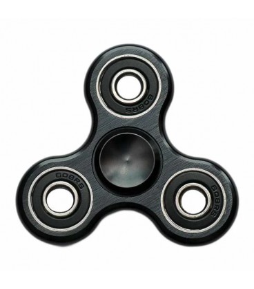 Спиннер Spinner сталевий з 3-ма підшипниками по краях Чорний №120 (cs8418)