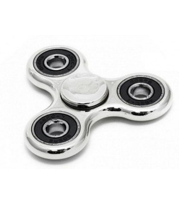 Спиннер Fidget Spinner Металевий Срібло (1002-530-02)