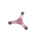 Спиннер Fidget Spinner Металевий з кульками обважений Рожевий (1002-550-05)