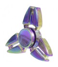 Спиннер металевий Fidget spinner TRIANGULAR Градієнт іграшка антистрес