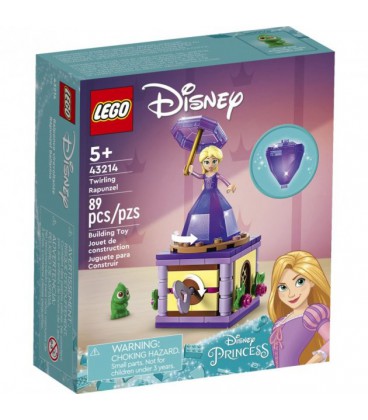 Конструктор LEGO Disney Princess Рапунцель, що обертається 89 деталей (43214)