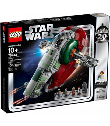 Конструктор LEGO 75243 Star Wars Слейв 1 до двадцятої річниці Slave I - 20th Anniversary Edition