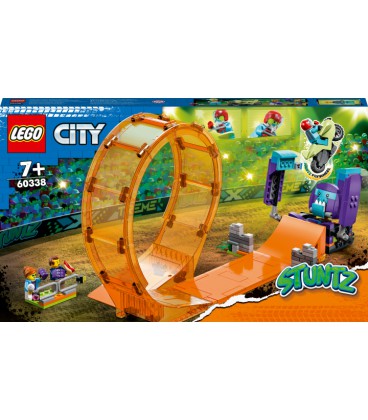 Конструктор LEGO City Stuntz Каскадерська петля «Удар Шимпанзе» 226 деталей (60338)