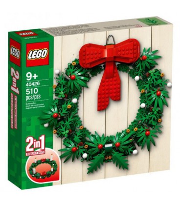 LEGO 40573 Iconic Expert Новорічний Різдвяний вінок 2-в-1, 9+ 510 деталей Advent Wreath