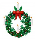 LEGO 40573 Iconic Expert Новорічний Різдвяний вінок 2-в-1, 9+ 510 деталей Advent Wreath