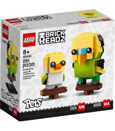 Lego BrickHeadz Хвилястий папужка 40443