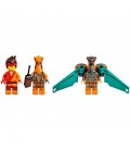 Конструктор LEGO Ninjago Вогняний дракон ЕВО Кая 204 деталі (71762)