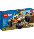 Конструктор LEGO City Пригоди на позашляховику 4x4 252 деталі (60387)