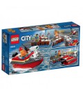 Конструктор Lego City Пожежа на причалі 60213