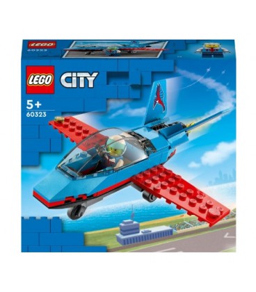 Конструктор LEGO City Каскадерський літак 59 деталей 60323