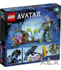 Конструктор LEGO Avatar Нейтірі та Танатор проти Куарітча у скафандрі УМП (75571)