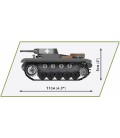 Конструктор Cobi Друга Світова Війна Танк Panzer II 250 деталей (COBI-2718)