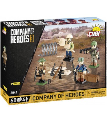 Конструктор Cobi Company of Heroes 3 Компанія героїв 60 деталей (COBI-3041)