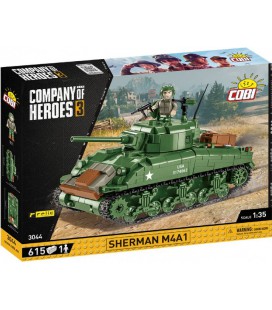 Конструктор Cobi Company of Heroes 3 Танк M4 Шерман 615 деталей (COBI-3044)