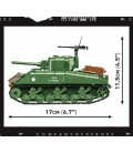 Конструктор Cobi Company of Heroes 3 Танк M4 Шерман 615 деталей (COBI-3044)