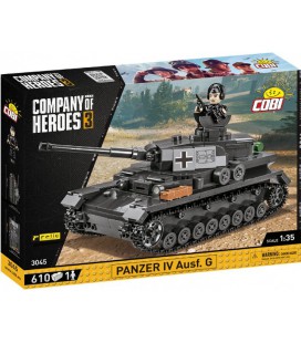 Конструктор Cobi Company of Heroes 3 Танк Panzer IV 610 деталей (COBI-3045)