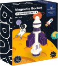 Конструктор магнітний Smart Builders Magnetic Toys Ракета 8 елементів (6910010903496)