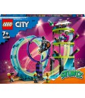 Конструктор LEGO City Stuntz Неймовірне завдання для каскадерів 385 деталей (60361)