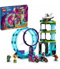 Конструктор LEGO City Stuntz Неймовірне завдання для каскадерів 385 деталей (60361)