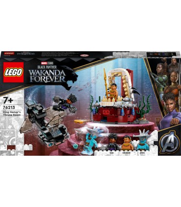 Конструктор LEGO Super Heroes Тронна зала короля Неймора 355 деталей (76213)