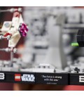 Конструктор LEGO Star Wars Діорама «Політ над Зіркою Смерті» 665 деталей (75329)