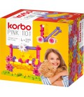 Набір для творчого конструювання Korbo Pink 110 деталей (5906395455362)