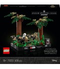 Конструктор LEGO Star Wars Діорама Погоня на спідері на Ендорі 608 деталей (75353)