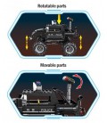 Конструктор KaZi поліцейський позашляховик джип з інерційним механізмом 358 деталей