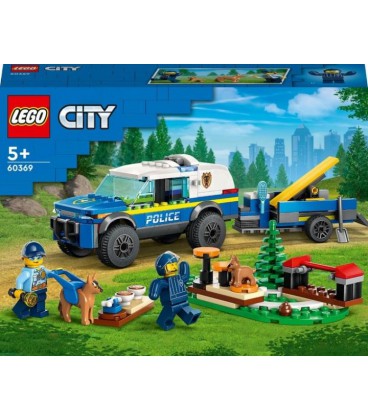 LEGO City Мобільний майданчик для дресування поліцейських собак (60369)