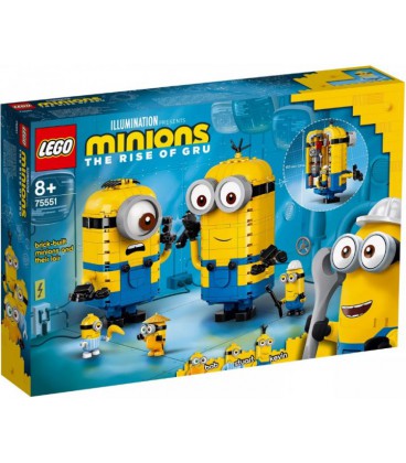 Lego Minions Фигурки миньонов и их дом 75551