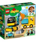 LEGO DUPLO Вантажівка та гусеничний екскаватор (10931)