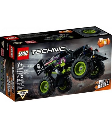 Конструктор Lego Technic Monster Jam Grave Digger 212 деталей (42118)