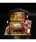 Ляльковий 3D будиночок конструктор Румбокс Gibbon Sushi M2011 Будиночок суші