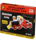 Конструктор металевий Same Toy Inteligent DIY Model Car Паротяг 117 елементів (58033Ut) (2340000005840)