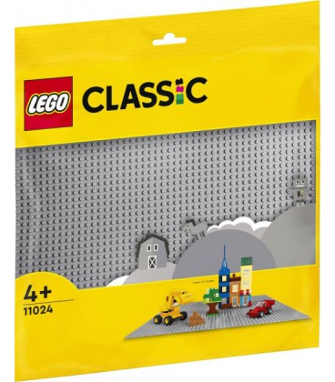 Lego Classic Сіра базова пластина 11024