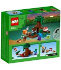 Конструктор LEGO Minecraft Пригоди на болоті 65 деталей (21240)